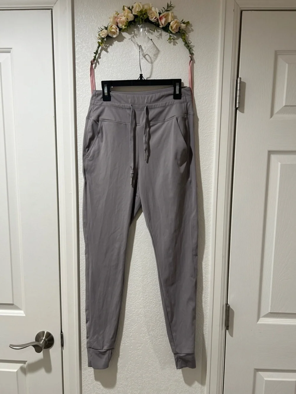 Halara High Waisted Drawstring Quick Dry Yoga Joggers with Pockets-UPF40+